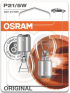LED Крушка АВТОМОБИЛНА ЛАМПА 7537 P21/5W 24V BAY15d UNPACKED OSRAM снимка 3