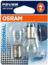 LED Крушка АВТОМОБИЛНА ЛАМПА 7537 P21/5W 24V BAY15d UNPACKED OSRAM снимка 8