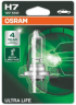 LED Крушка АВТОМОБИЛНА ЛАМПА OSRAM H7 55W 12V, PX26d снимка 1