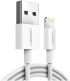 КАБЕЛ USB А/Lightining MFI, 1М UGREEN - БЯЛ снимка 3