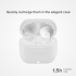 AIR FREE BLUETOOTH TWS СЛУШАЛКИ SBS - БЯЛ снимка 3