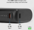 Външна батерия POWER BANK 10 000mAh,2xUSB-C,1xUSB A,10W SBS - BLACK снимка 4