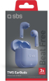 BLUETOOTH TWS СЛУШАЛКИ BEAT CYAN SBS - СИН снимка 2