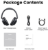BLUETOOTH СЛУШАЛКИ Max5 ANC HP202 UGREEN - ЧЕРЕН снимка 4