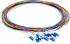  Пигтейл LC/UPC,12бр/сет, SM G657A1, 1м, 0.9мм, LSZH снимка 1