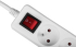 Контакт LINDY LNY-73126 :: 6-портов разклонител, French Schuko, бял, с ключ снимка 2