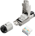 Конектор / букса LINDY LNY-62411 :: RJ-45 терминиращ накрайник, Cat. 6-6A, Toolless снимка 1