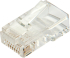 Конектор / букса LINDY LNY-62405 :: RJ-45 накрайник, UTP, Cat. 5e, 10 бр. снимка 2