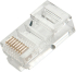 Конектор / букса LINDY LNY-62405 :: RJ-45 накрайник, UTP, Cat. 5e, 10 бр. снимка 3
