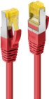 LINDY LNY-47290 :: SFTP мрежов кабел, Cat. 7, червен, 0.3 м снимка 1
