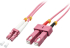Оптична пач корда LINDY LNY-46360 :: Оптичен мрежов кабел, LC-SC, OM4, 1.0 м снимка 1