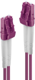 Оптична пач корда LINDY LNY-46343 :: Оптичен мрежов кабел, LC-LC, OM4, 5.0 м снимка 1