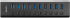 LINDY LNY-43370 :: 10-портов USB 3.0 хъб с On-Off ключ снимка 3