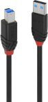 LINDY LNY-43227 :: USB 3.0 A-B активен кабел, slim, 10.0 м снимка 1