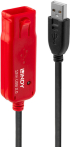 LINDY LNY-42782 :: USB 2.0 активен удължителен кабел, 12.0 м снимка 1