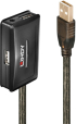 LINDY LNY-42635 :: USB 2.0 активен удължителен кабел, Type A M - Type A F, 10.0 м снимка 1