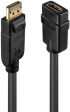 Медна пач корда LINDY LNY-41005 :: DisplayPort 1.2 към HDMI 1.3 пасивен конвертор, DisplayPort M - HDMI F снимка 1