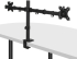LINDY LNY-40711 :: Стойка за монитор, за 2 монитора, регулируема, за плот, черна снимка 3