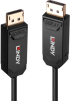 LINDY LNY-38522 :: Оптичен хибриден DisplayPort 2.0 UHBR10 кабел, черен, 20.0 м снимка 1