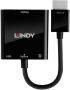 Кабел/адаптер LINDY LNY-38285 :: HDMI към VGA and Audio конвертор снимка 2
