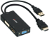 LINDY LNY-38182 :: HDMI към DisplayPort, DVI & VGA конвертор снимка 1