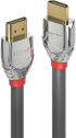 LINDY LNY-37875 :: Кабел HDMI 2.0 Cromo Line, 4K, 60Hz, 24 AWG, сив, 7.5 м снимка 1