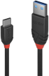 Кабел/адаптер LINDY LNY-36914 :: Kабел USB 3.1 Type A към Type C, M-M, черен Line, черен, 0.15 м снимка 1