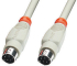 LINDY LNY-33265 :: Кабел PS-2, 6-pin Mini-DIN, M-M, бял, 1.0 м снимка 1