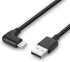 LINDY LNY-32001 :: Кабел USB 2.0, Type A към C, M-M, ъглов, 90° надясно, черен, 1.0 м снимка 5