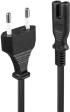 LINDY LNY-30423 :: Захранващ кабел, Euro към C7, 5.0 м снимка 1