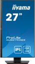 Монитор IIYAMA XUB2793QS-B7, 27\'\', IPS panel, 3-side borderless, 16:9, AG, QHD 2560x1440, 100Hz, 1ms, 300cdm, 1300:1, Blue light reducer снимка 2