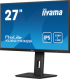 Монитор IIYAMA XUB2793QS-B7, 27\'\', IPS panel, 3-side borderless, 16:9, AG, QHD 2560x1440, 100Hz, 1ms, 300cdm, 1300:1, Blue light reducer снимка 4