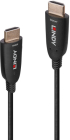 LINDY LNY-38512 :: Оптичен хибриден HDMI 8K60 кабел, черен, 20.0 м снимка 1