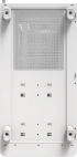 Montech кутия Case ATX - XR Wood (W) - 4 x 120 mm ARGB Fans, Wood, USB-C, White снимка 7