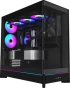 Montech кутия Case ATX - HS02 PRO (B) - 5 x 120 mm ARGB Fans, USB-C, Black снимка 8