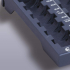  Durable Монетник Uroboard, в евро, L, пластмасов, черен снимка 3