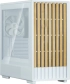 Zalman кутия Case mATX - P10 NAMU WHITE - Wood, USB-C снимка 2