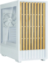 Zalman кутия Case mATX - P10 NAMU WHITE - Wood, USB-C снимка 1