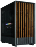 Zalman кутия Case mATX - P10 NAMU BLACK - Wood, USB-C снимка 1