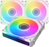 Xigmatek Комплект вентилатори Fan Pack 3-in-1 3x120mm - Starlink Ultra Arctic - Infinity Mirror, A-RGB снимка 2