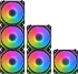 Xigmatek Комплект вентилатори Fan Pack 3-in-1 3x120mm - Starlink Ultra - Infinity Mirror, A-RGB снимка 7