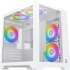 Xigmatek кутия Case mATX - Aqua M Lite Arctic - 5 ARGB Fans снимка 2