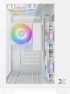 Xigmatek кутия Case mATX - Aqua M Lite Arctic - 5 ARGB Fans снимка 6