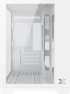 Xigmatek кутия Case mATX - Aqua M Lite Arctic - 5 ARGB Fans снимка 7