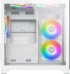 Xigmatek кутия Case mATX - Aqua M Lite Arctic - 5 ARGB Fans снимка 9