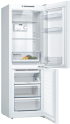 Хладилник Bosch KGN33NWEB, с фризер, 282L, No Frost, 176x60cm, бял снимка 2