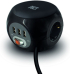 Контакт ACT разклонител куб с 3 гнезда, 3 x USB-A, черен, 1.5 м, с ключ снимка 1