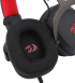Геймърски стерео слушалки с подвижен микрофон и RGB осветление Redragon Zeus Lite H510-LT снимка 4