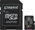 Kingston 128GB microSDXC Canvas Select Plus Gen3 150MB-s A1 Card + Adapter снимка 1