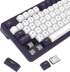 Геймърска механична клавиатура Redragon Finke K715 с Bluetooth и кабел, RGB осветление - черно-бяло снимка 4